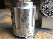 .38 Special Revolver Badger Shave Brush | Gambler | Close Up View | Six Shooter Shaving