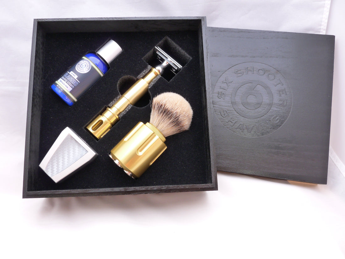 24mm Silver Tip "24K Gold" Gift Set