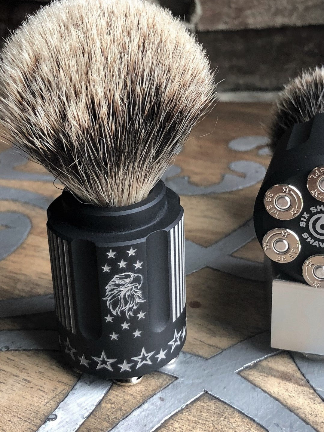 Freedom & Gambler Shave Brushes