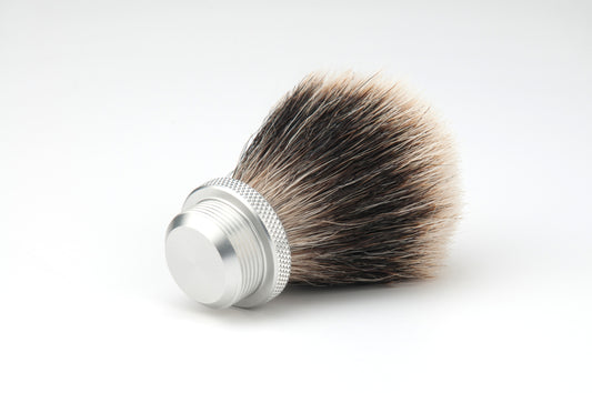 .44 Revolver Badger Shave Brush | Unique Shaving Gifts Military, Police, Groomsmen | Six Shooter