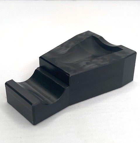 Revolver Shave Brush & Razor Display Stand | Empty Shave Stand Display View | Six Shooter Shaving