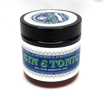 Outlaw Shave Kit Gift Set | Gin & Tonic Shave Cream | Six Shooter Shaving