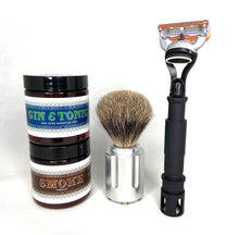Outlaw Shave Kit Gift Set | Shave Kit Contents View | Six Shooter Shaving