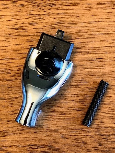 Men's Razor Replacement Head: M16-M3 Head | Parts View | Six Shooter Shaving